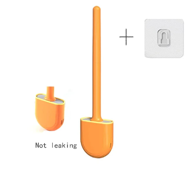 Mountable Flexible Toilet Brush