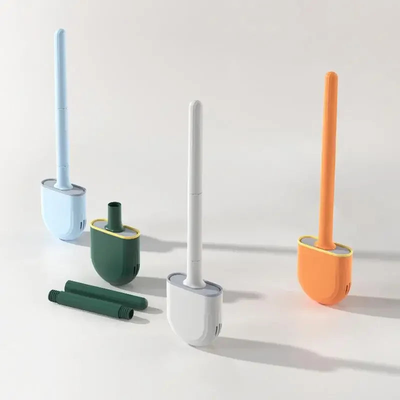 Mountable Flexible Toilet Brush