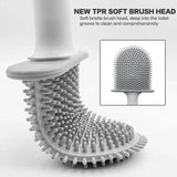 Mountable Flexible Toilet Brush