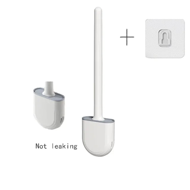 Mountable Flexible Toilet Brush