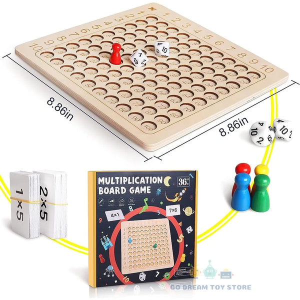 Montessori Multiplication & Addition Boardgame