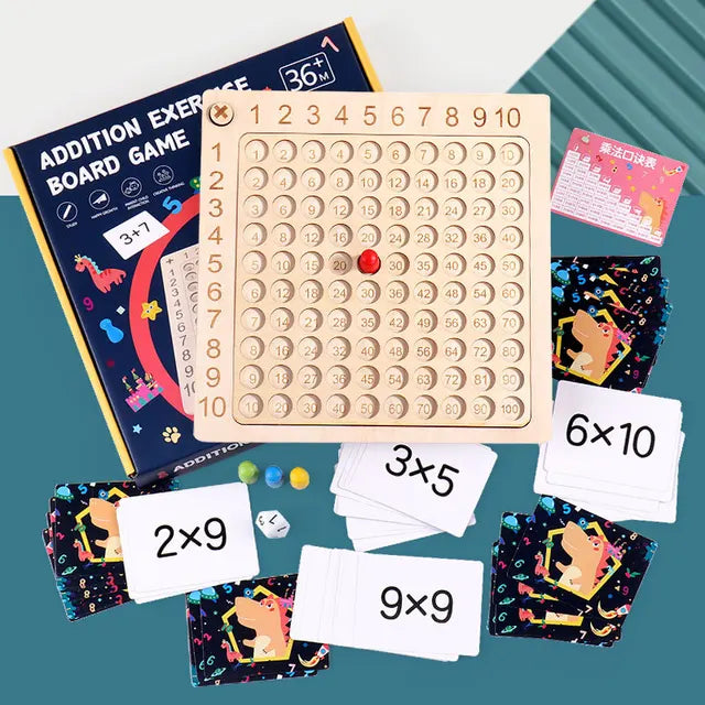 Montessori Multiplication & Addition Boardgame