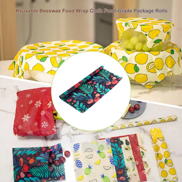 Eco-Friendly Reusable Food Wraps