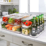 Stackable Fridge Organizer Bins